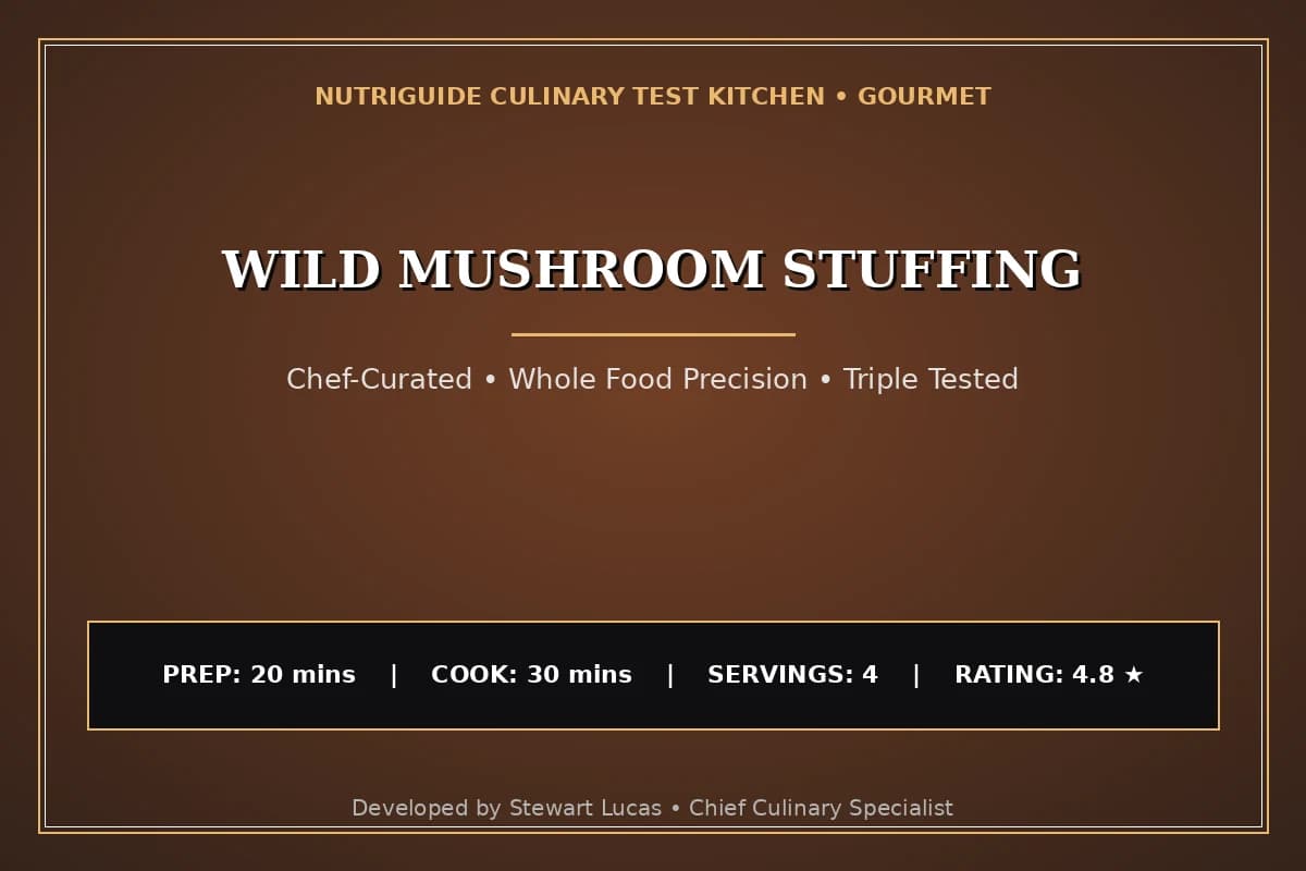 Wild Mushroom Stuffing