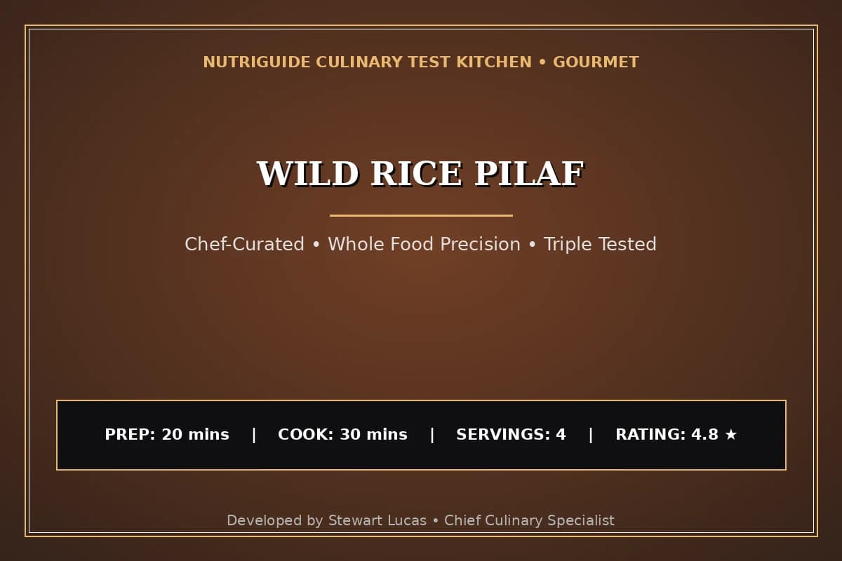 Wild Rice Pilaf