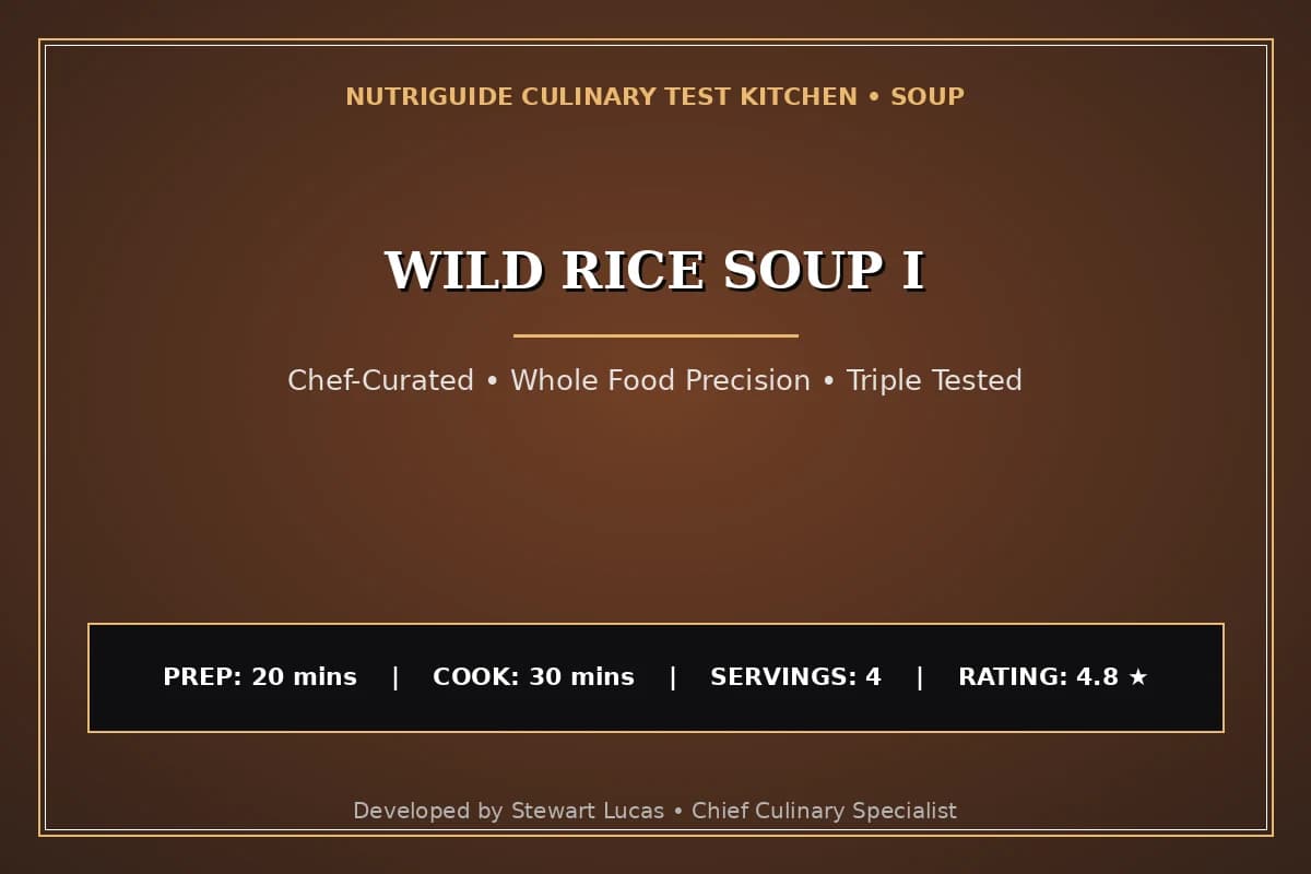 Wild Rice Soup I