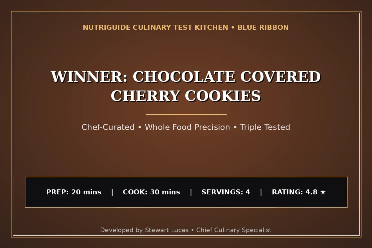 Winner: Chocolate Covered Cherry Cookies