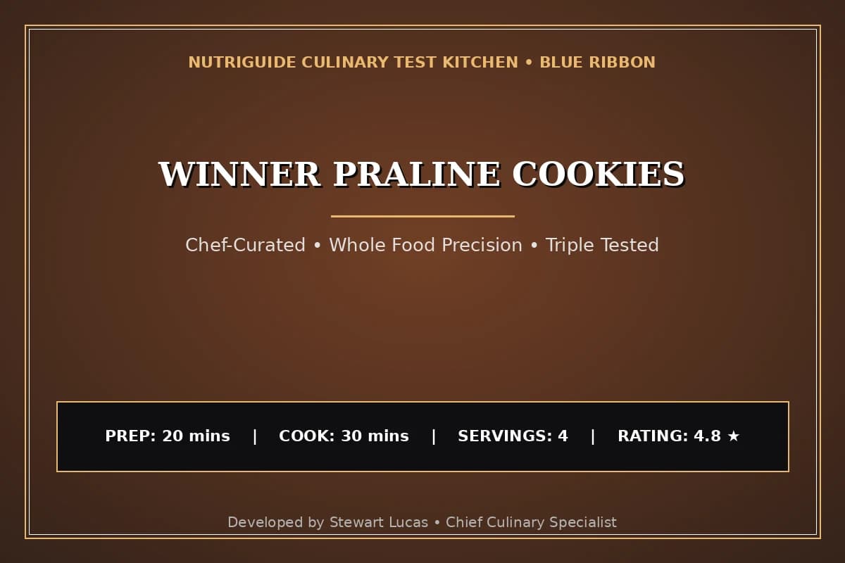 Winner Praline Cookies
