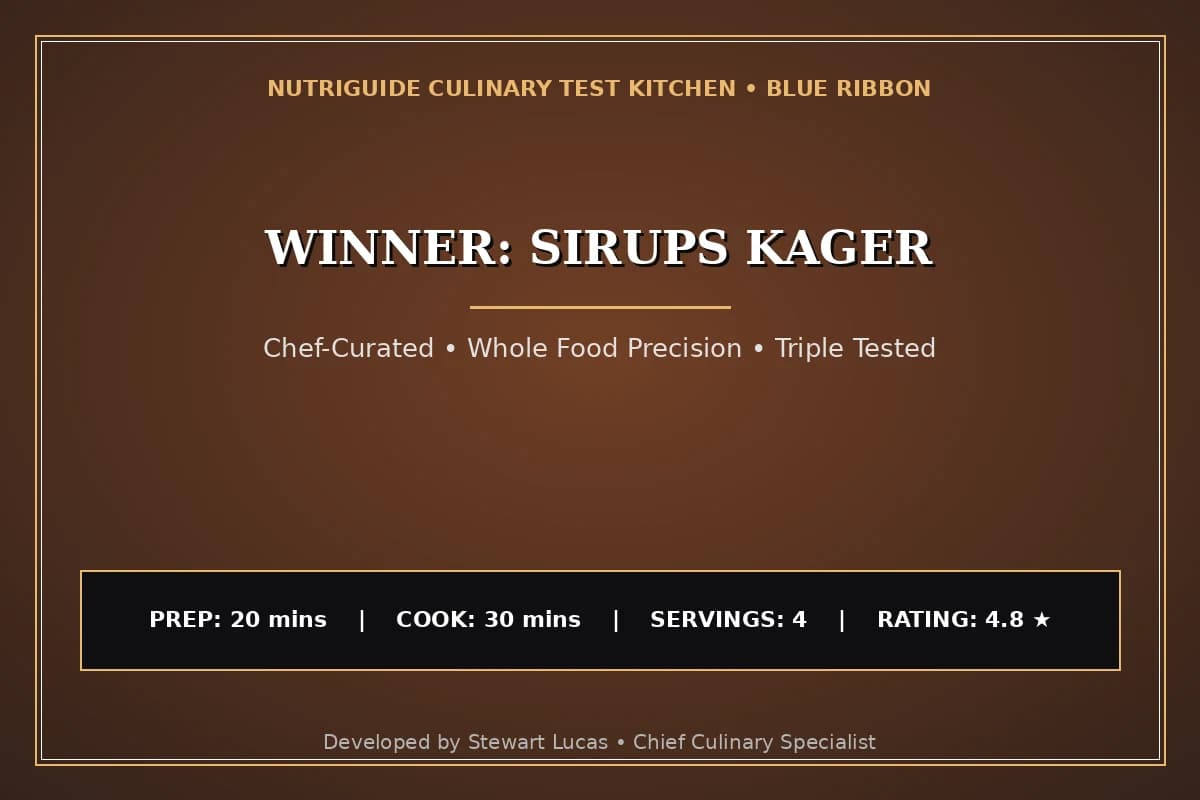 Winner: Sirups Kager