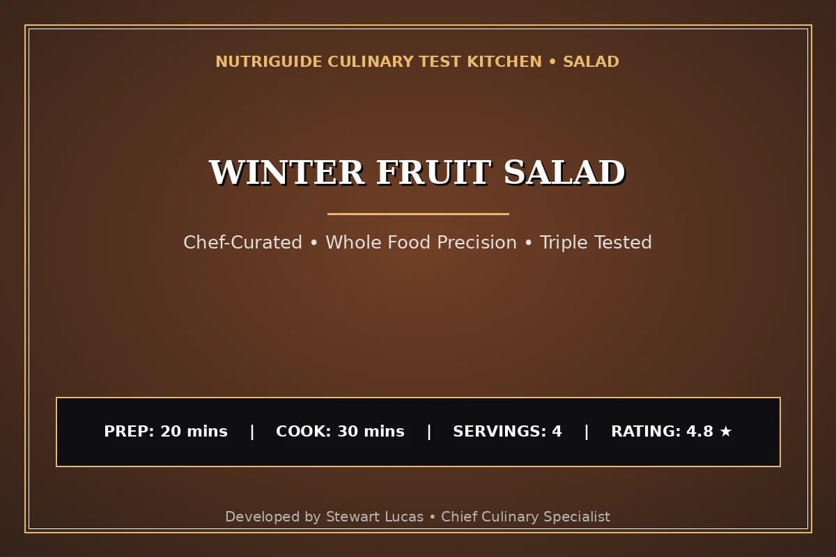 Winter Fruit Salad