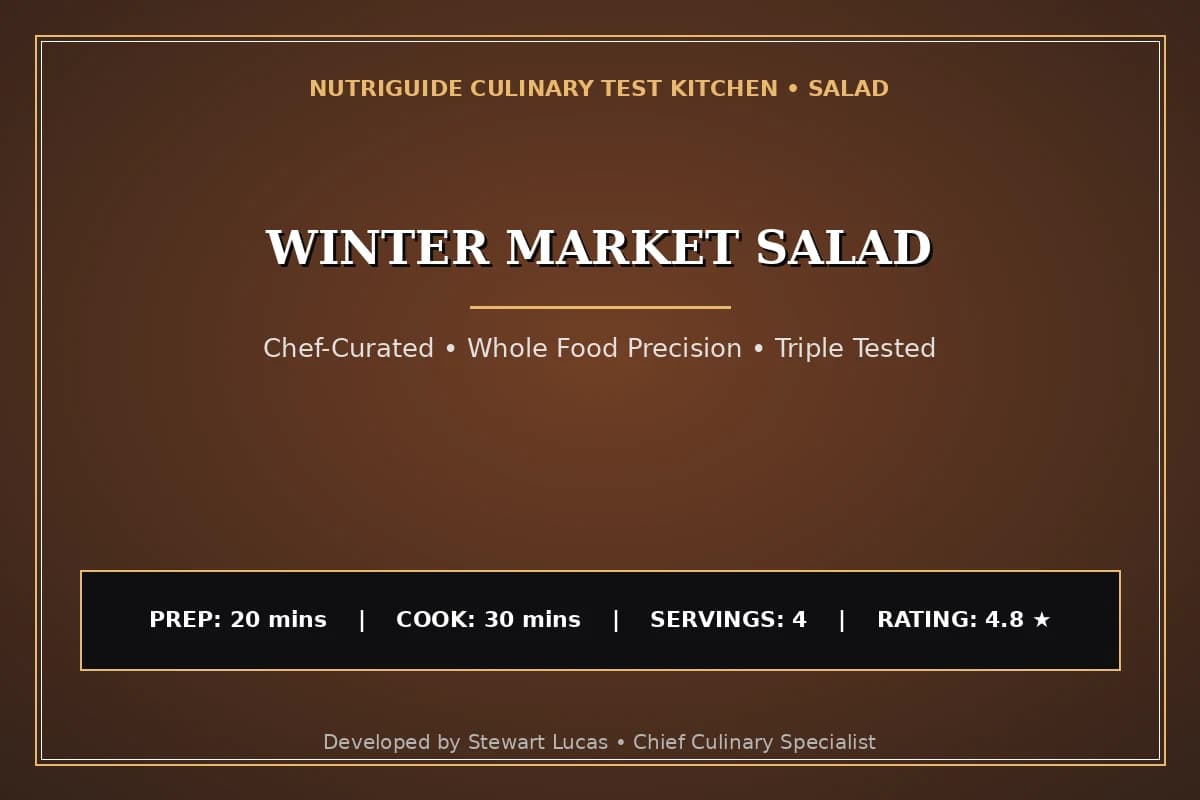 Winter Market Salad