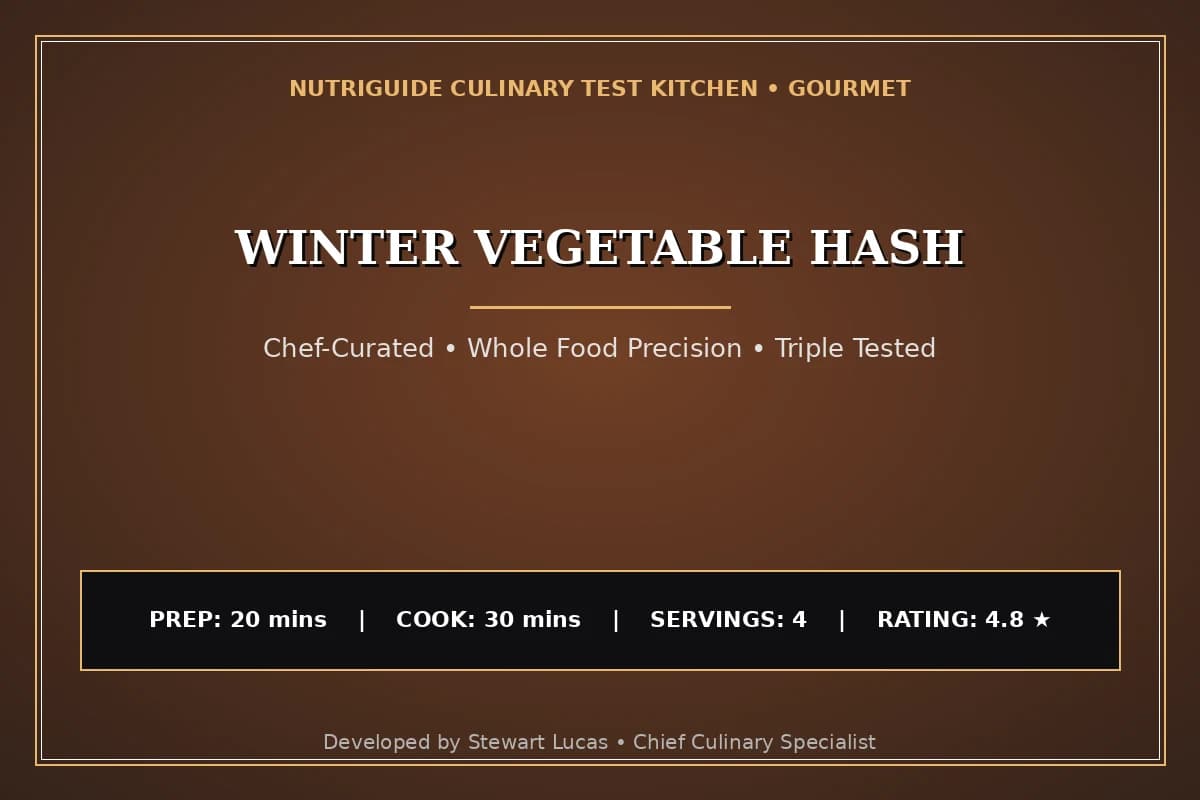 Winter Vegetable Hash