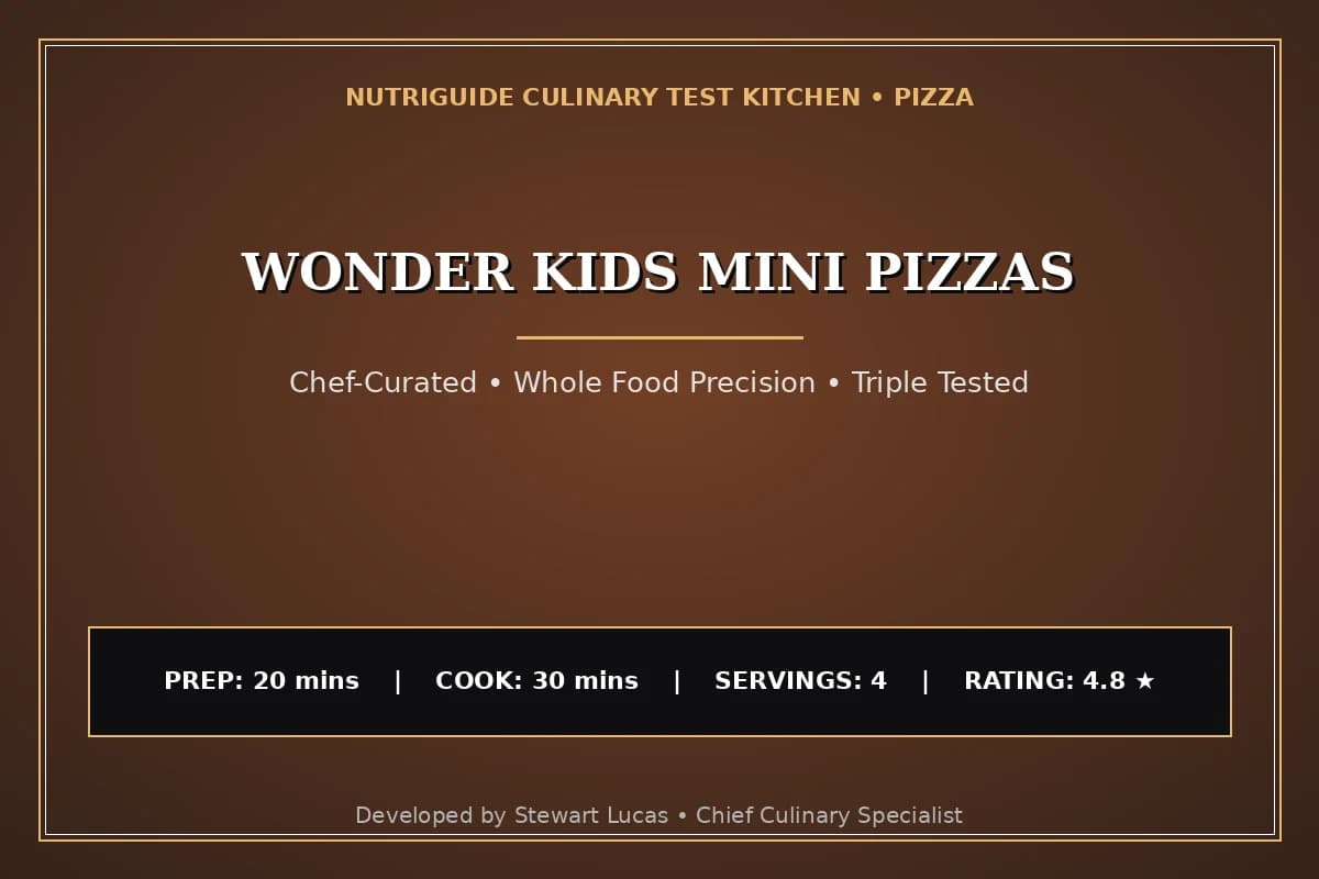 Wonder Kids Mini Pizzas