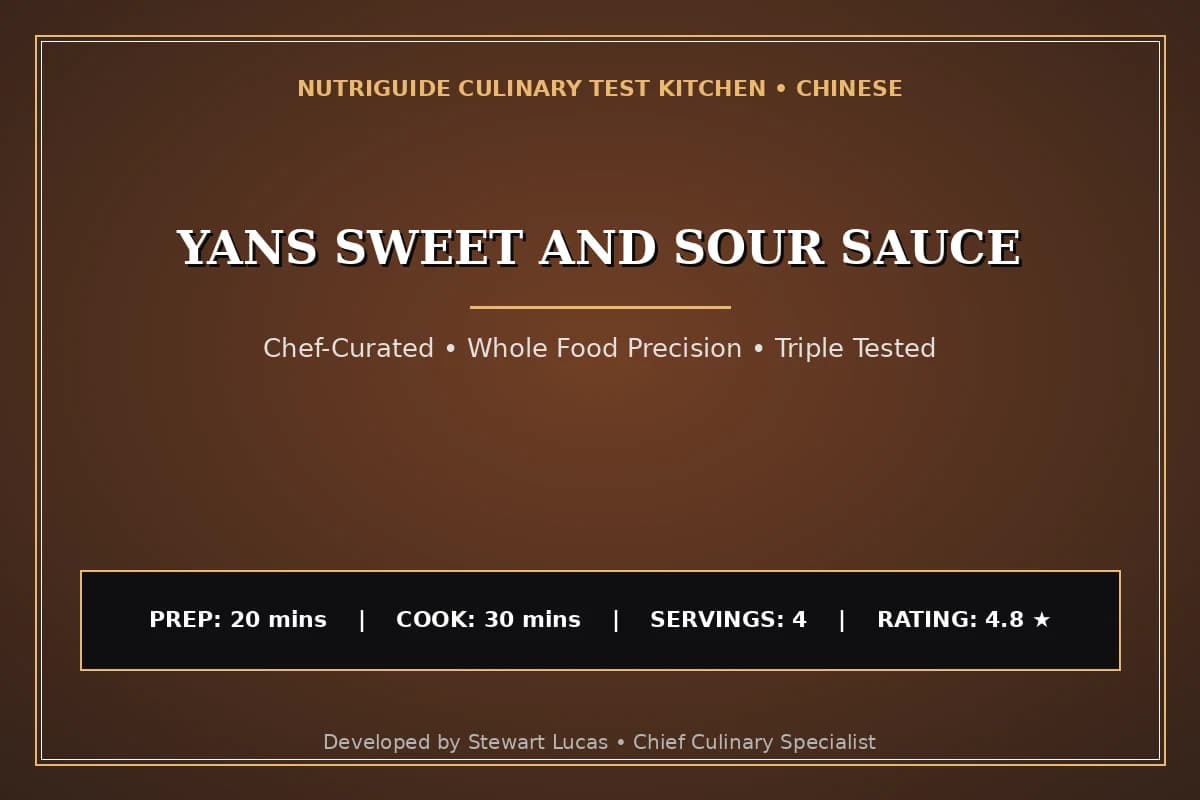 Yans Sweet And Sour Sauce