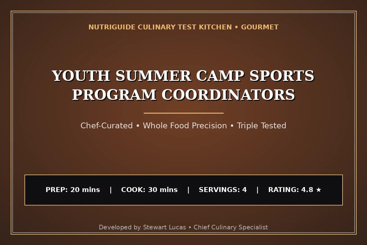 Youth Summer Camp Sports Program Coordinators