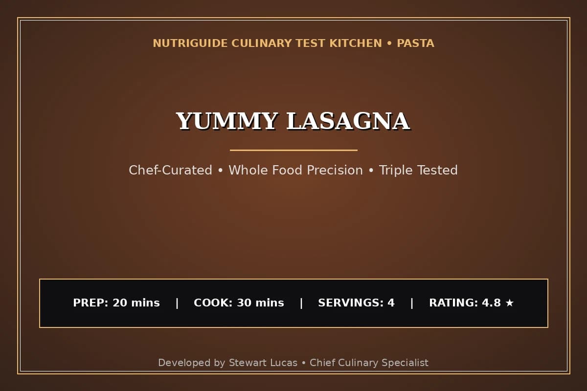 Yummy Lasagna