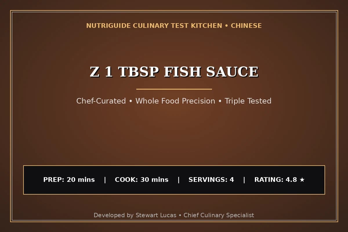 Z 1 Tbsp Fish Sauce