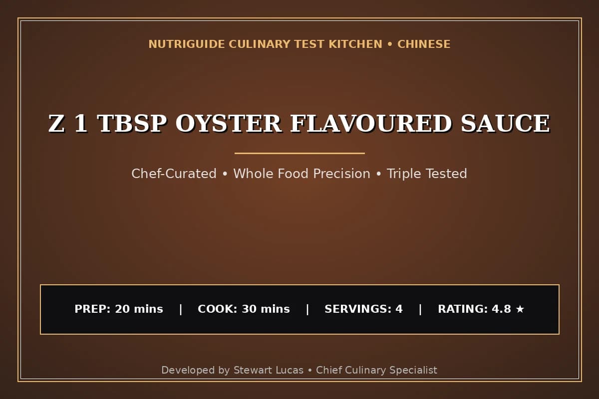 Z 1 Tbsp Oyster Flavoured Sauce