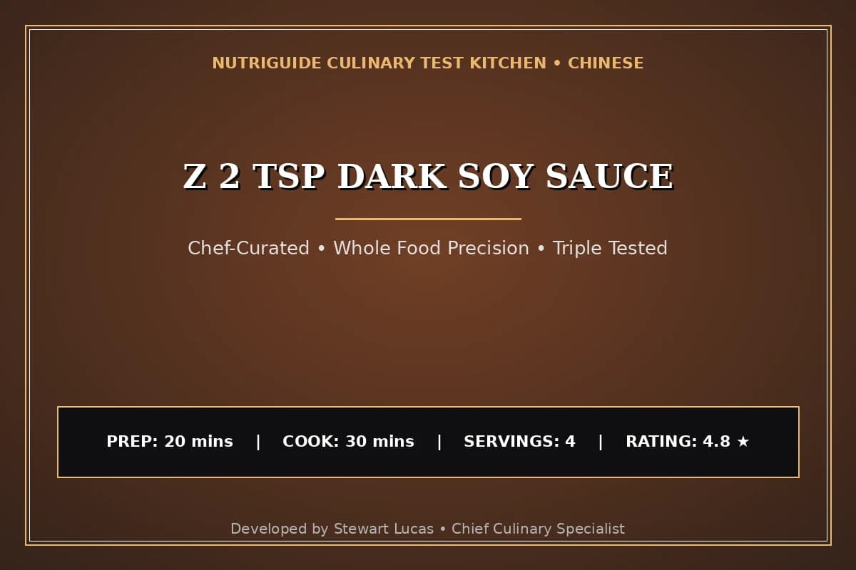 Z 2 Tsp Dark Soy Sauce