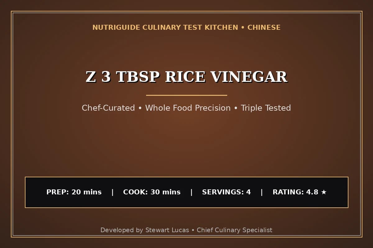 Z 3 Tbsp Rice Vinegar