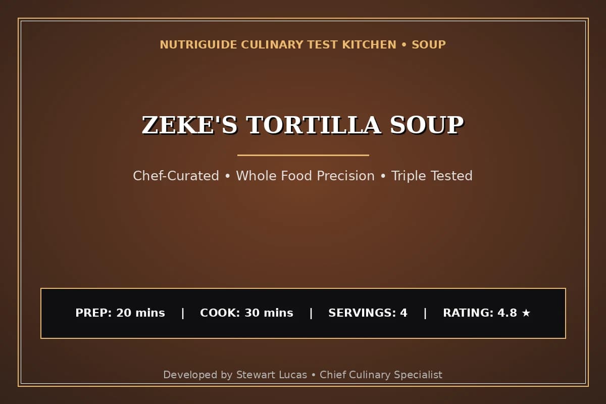 Zeke'S Tortilla Soup