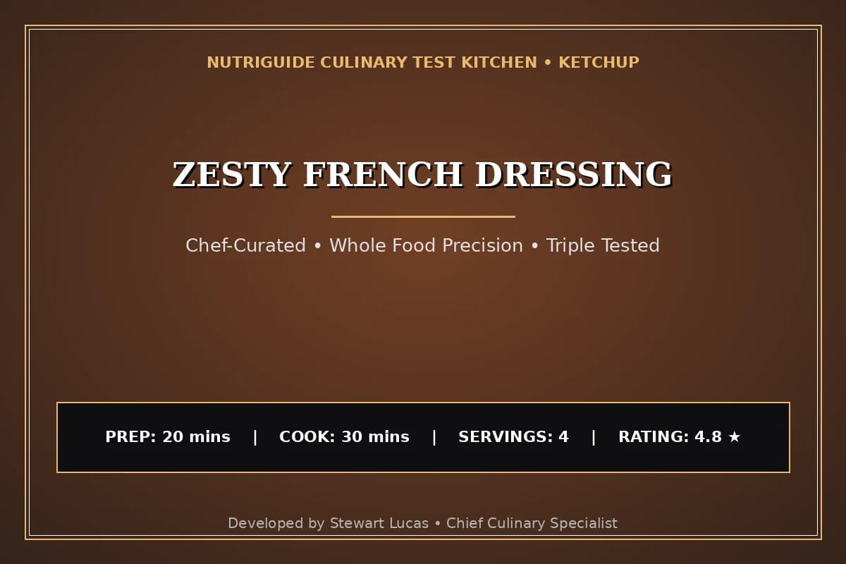Zesty French Dressing