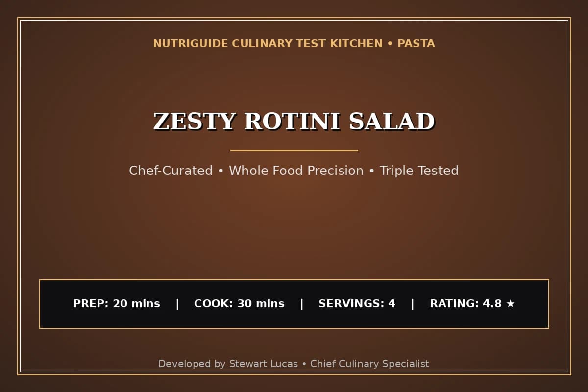 Zesty Rotini Salad