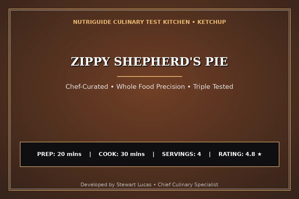 Zippy Shepherd'S Pie