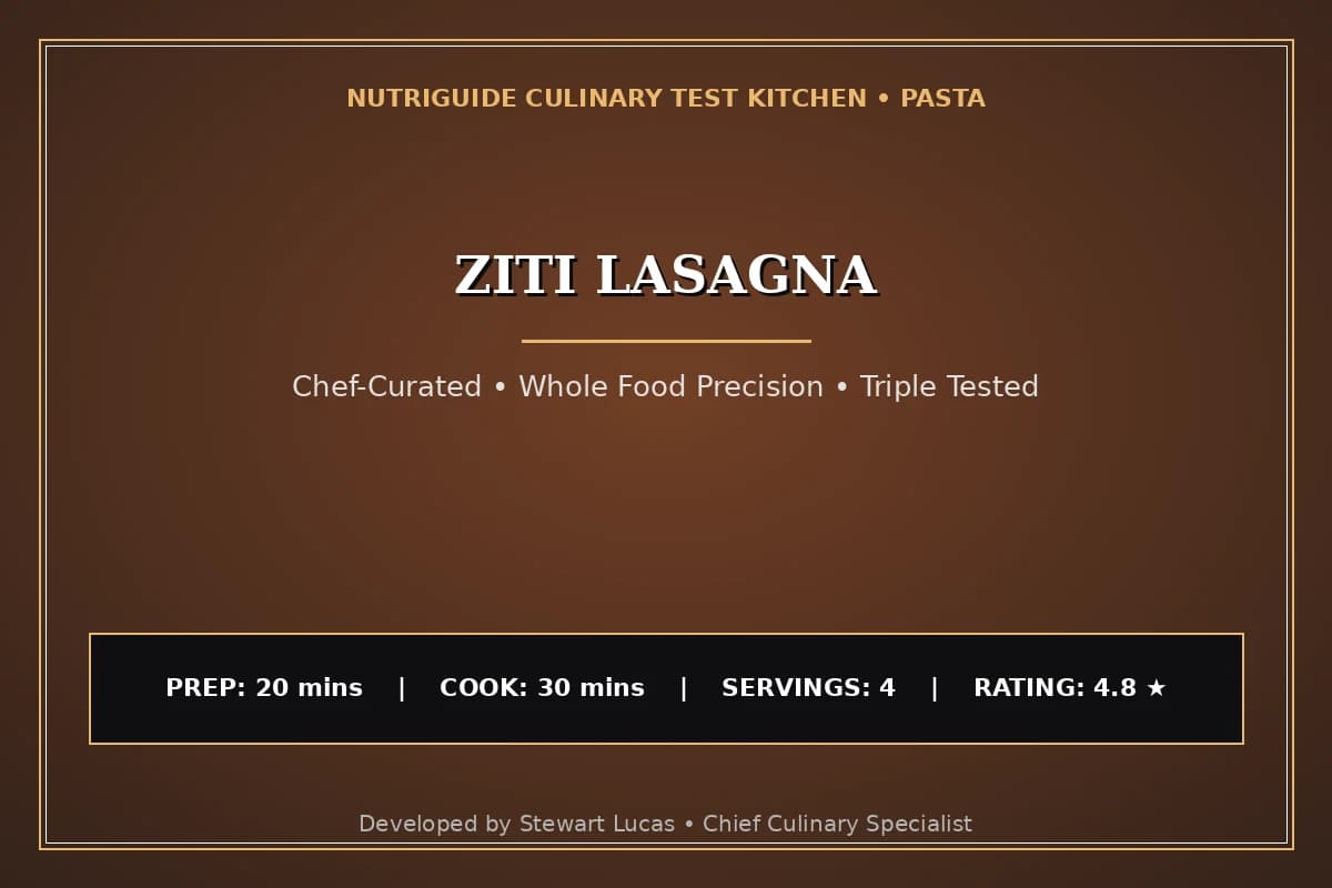 Ziti Lasagna