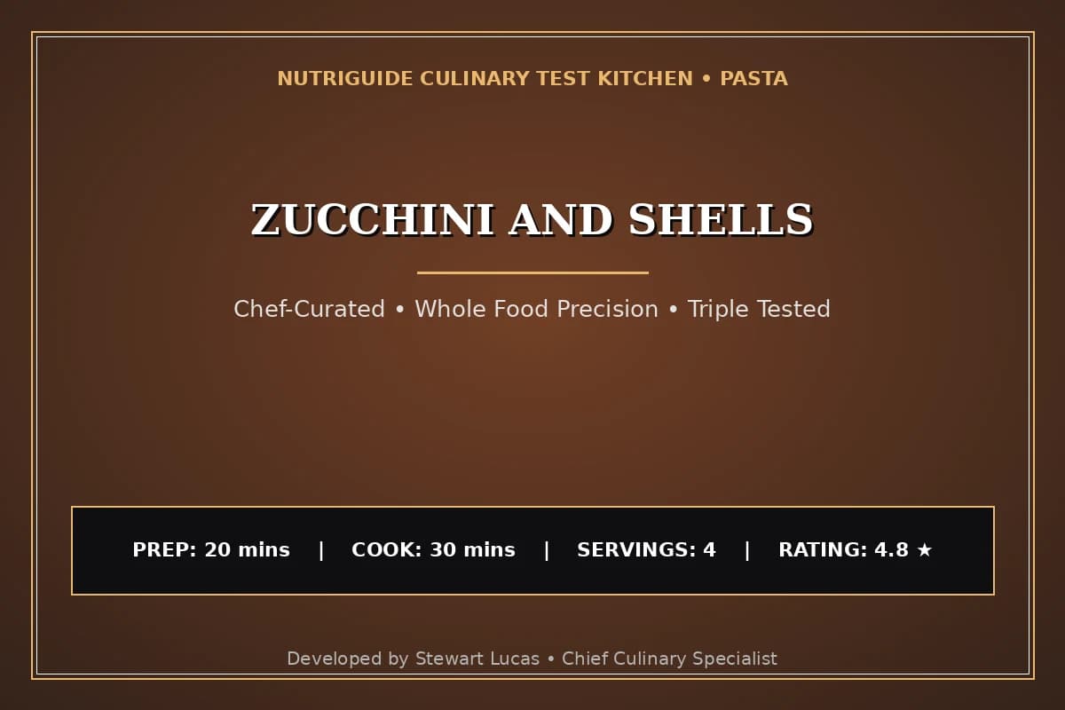 Zucchini And Shells