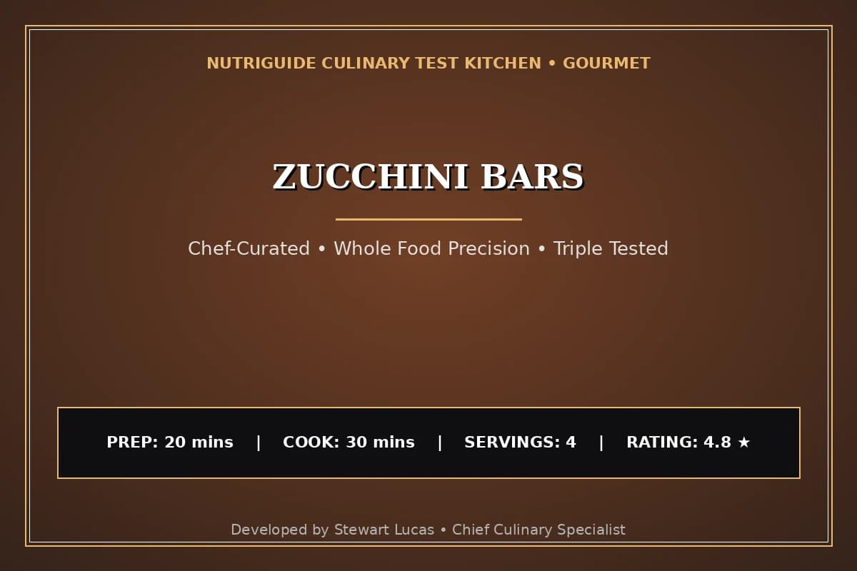 Zucchini Bars