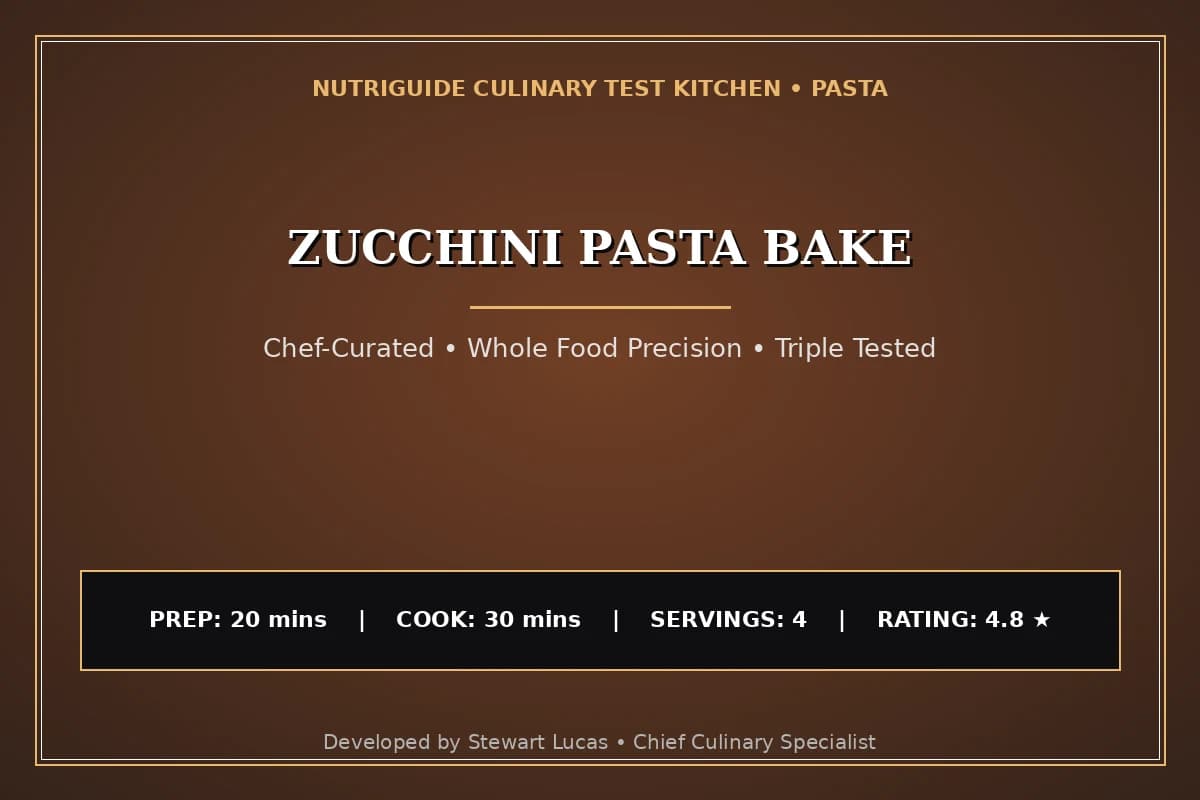 Zucchini Pasta Bake