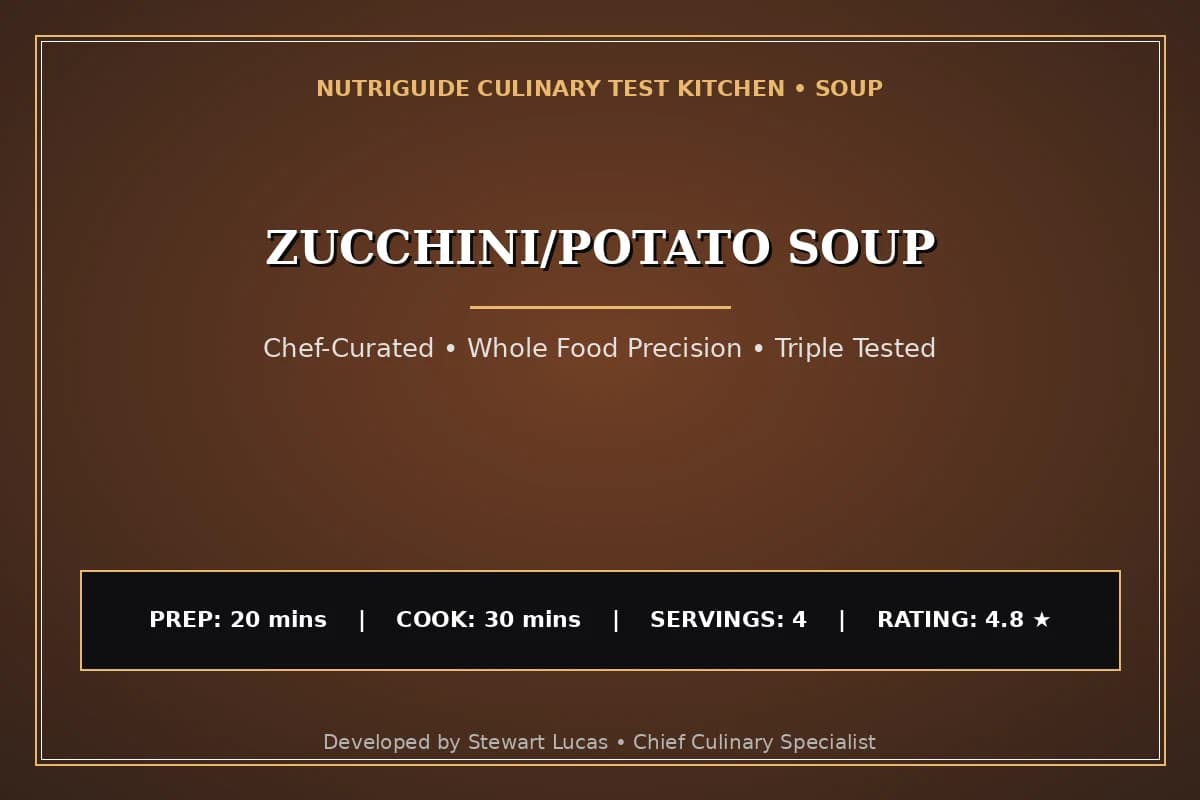 Zucchini/Potato Soup