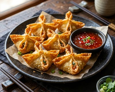 Crispy Crab Rangoon (Authentic Takeout Style Masterclass)