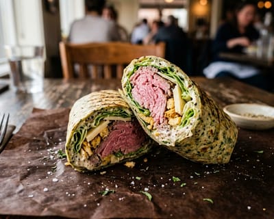 Roast Beef Caesar Wrap