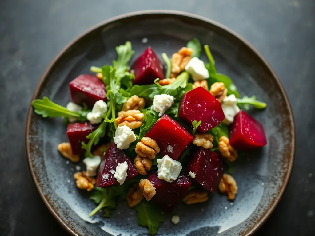 Roasted Beet and Walnut Arugula Salad: A expert guide to Earthy Elegance