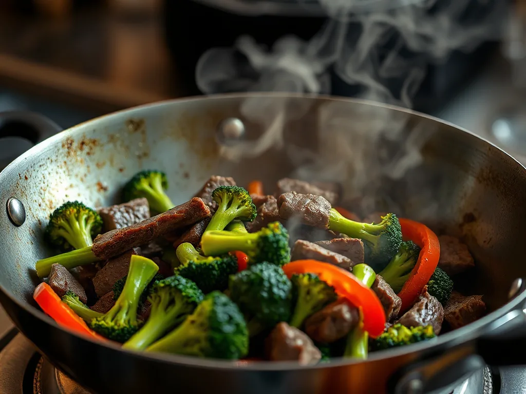 Sizzling Velvet Beef & Crisp Broccoli Stir-Fry