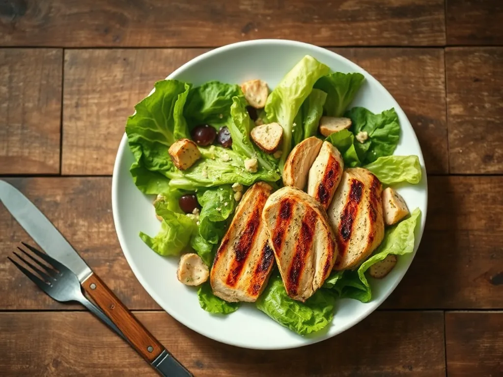 The Artisan’s Grilled Chicken Caesar: A stunning Masterpiece