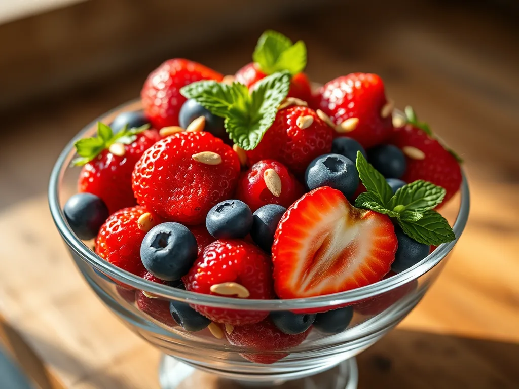 authentic Mixed Berry & Toasted Sunflower Seed Bowl