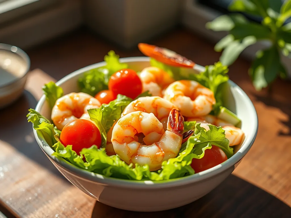 Zesty Lime Shrimp Salad: An authentic Coastal Feast