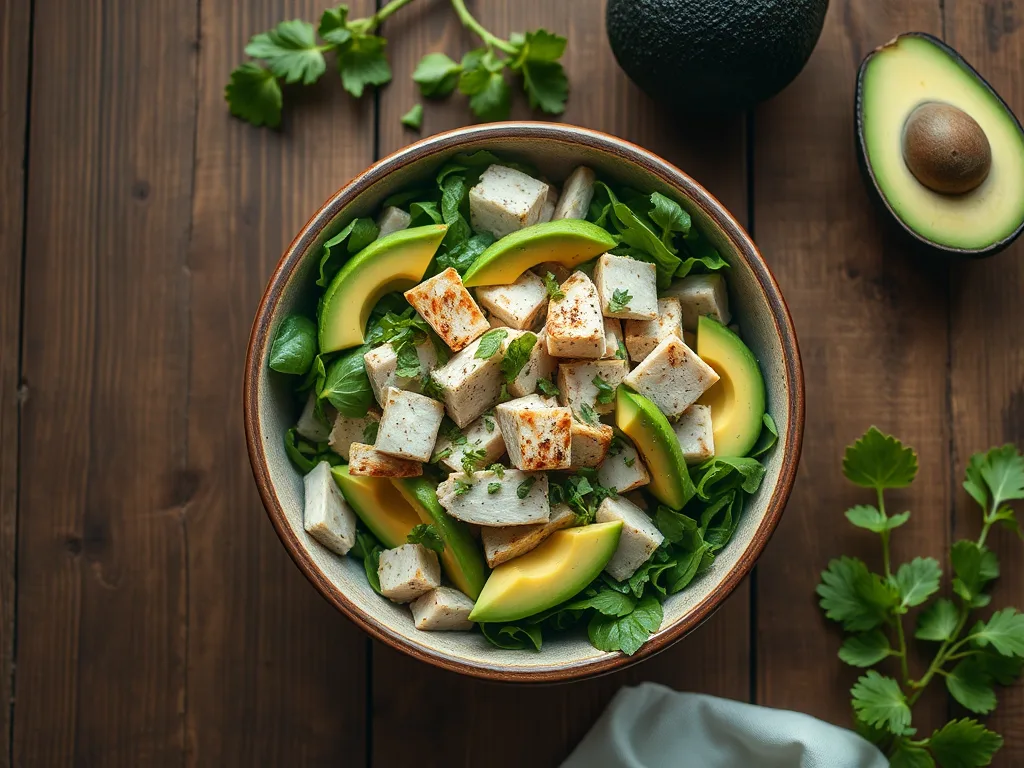 authentic Turkey & Avocado Power Salad