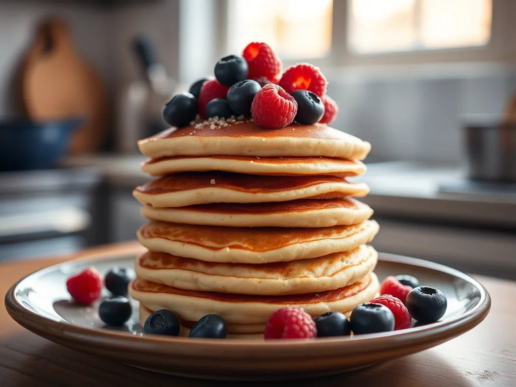 authentic High-Protein Berry Pancakes: A Morning Masterpiece