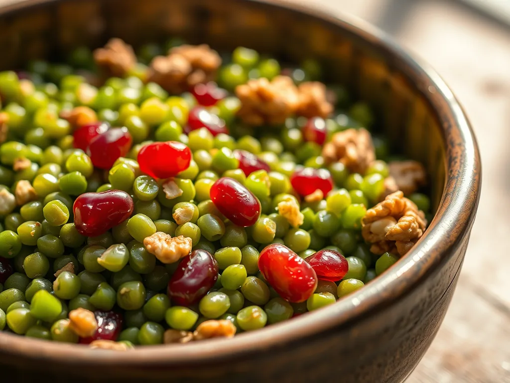 The Golden Hour Lentil Salad: An authentic Harvest Bowl