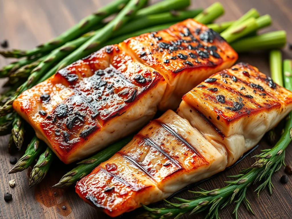 Flame-Kissed Wild Salmon: An authentic Masterpiece
