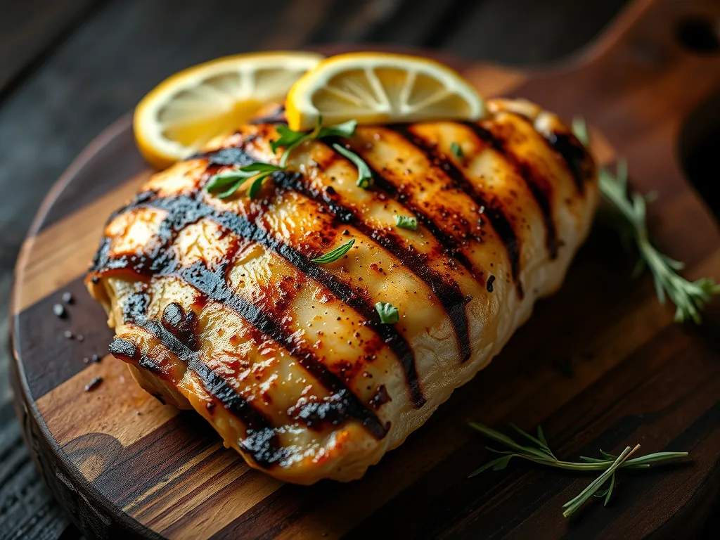 The Golden Sear: Master the Perfect Grilled Chicken Breast