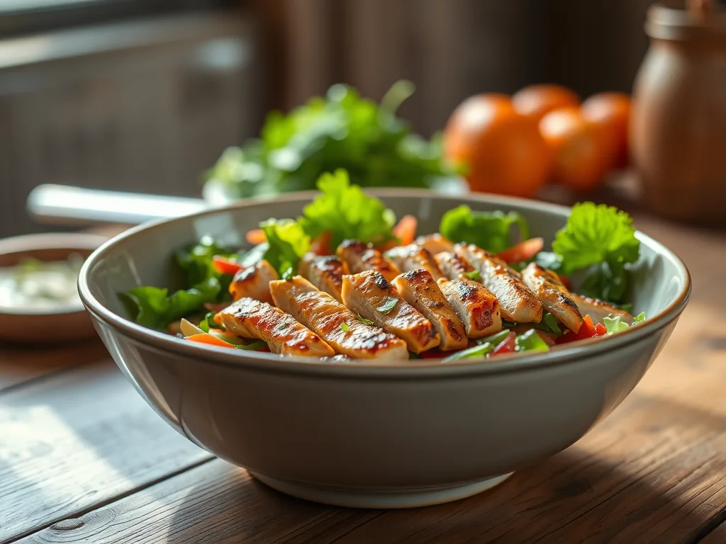 The Golden Kitchen Grilled Chicken Salad