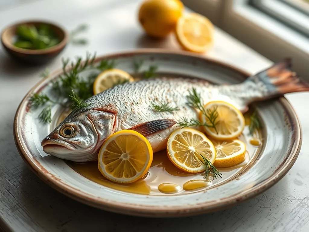 Sun-Drenched Baked Trout with Citrus and Garden Herbs