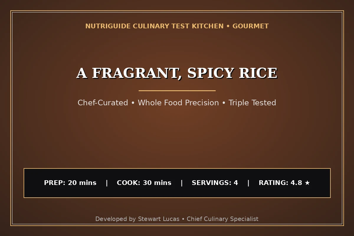 A Fragrant, Spicy Rice