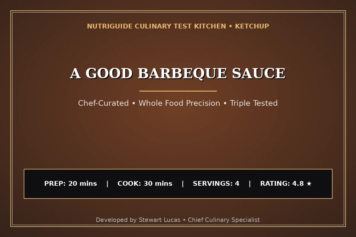 A Good Barbeque Sauce