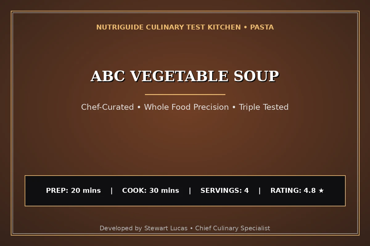 Abc Vegetable Soup
