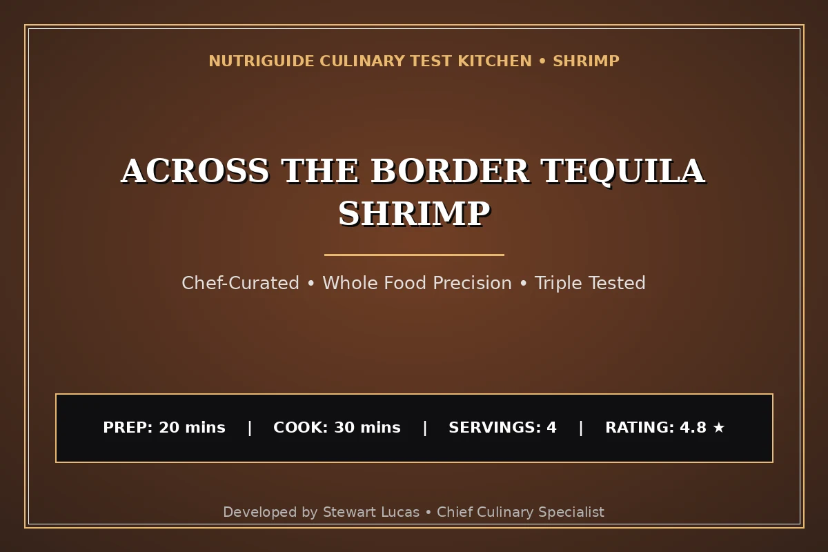 Across The Border Tequila Shrimp
