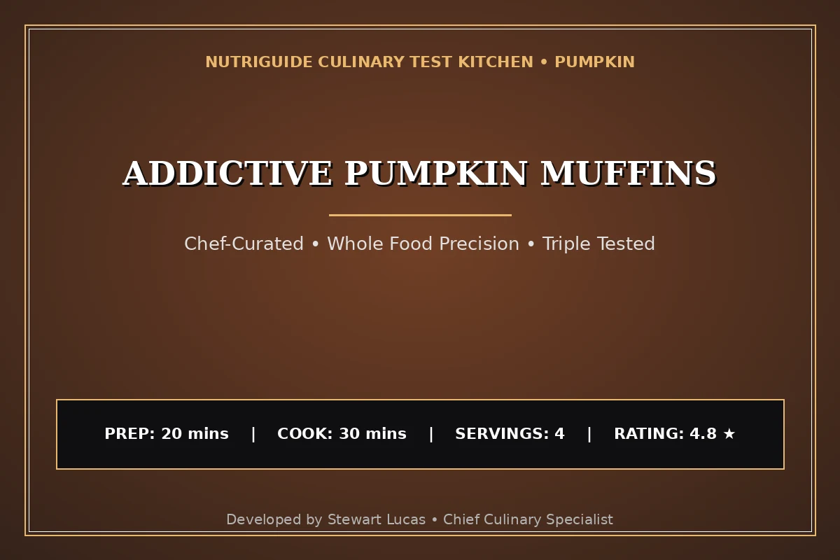 Addictive Pumpkin Muffins