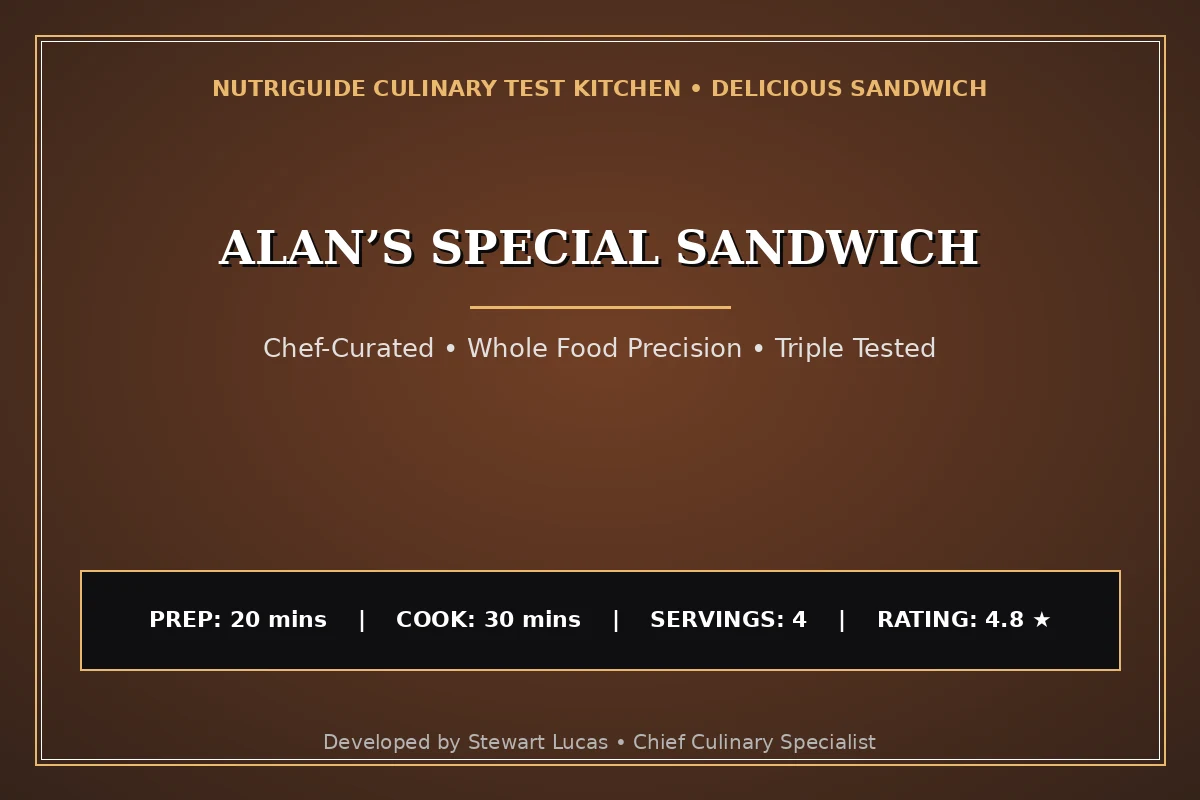 Alan’S Special Sandwich