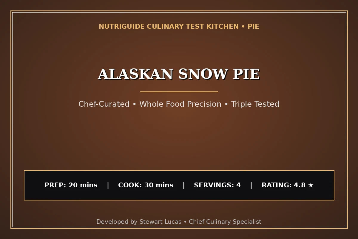 Alaskan Snow Pie