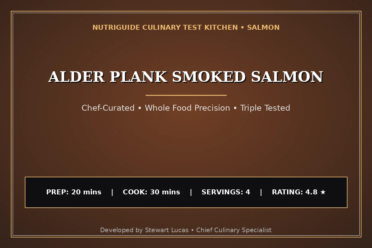 Alder Plank Smoked Salmon