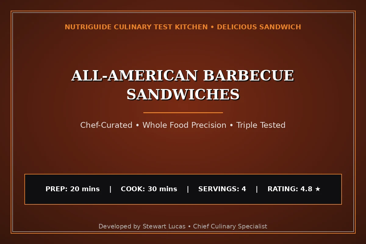 All-American Barbecue Sandwiches