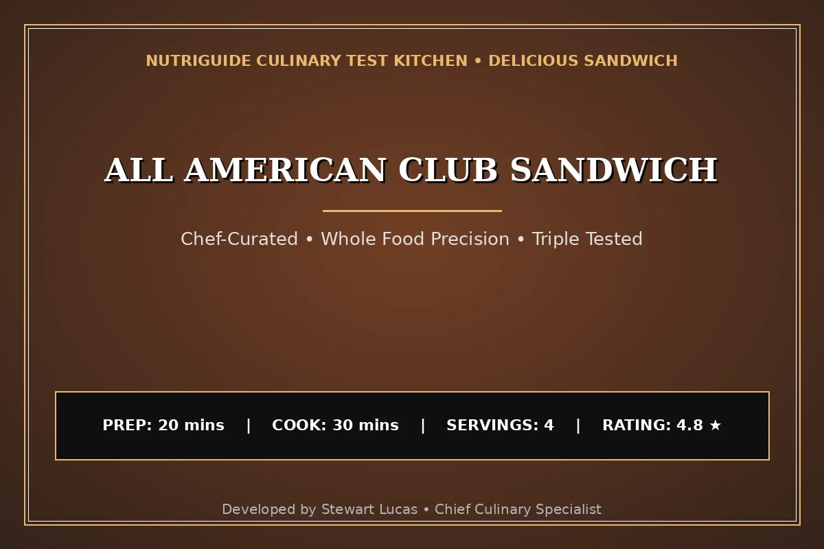 All American Club Sandwich